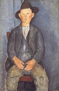Amedeo Modigliani, The Little Peasant (mk39)